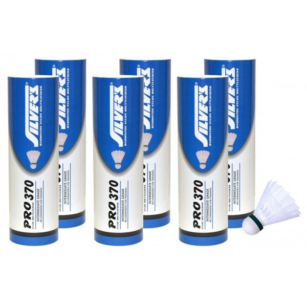 Silvers PRO-370 White Nylon Shuttle Combo 3